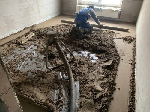 полусухая стяжка бобруйск